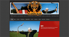 Desktop Screenshot of iszaloki.hu