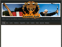 Tablet Screenshot of iszaloki.hu